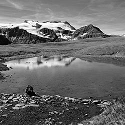 L'Albaron, depuis Plan des Eaux