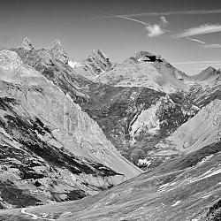 Aiguilles d'Arve et Aiguille de l'Épaisseur