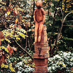 Forêt des souches sculptées