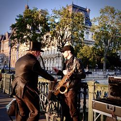 Sur les ponts de Paris