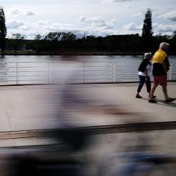 Ombre. Parc de l'Allier, Vichy