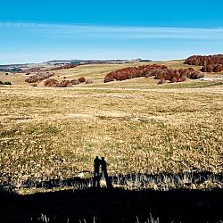 Vue sur le Puech du Pommier